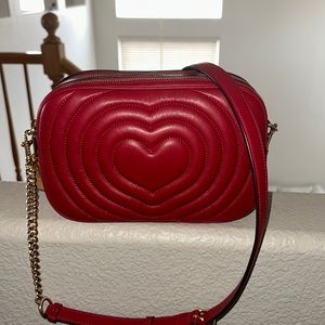 Heart Coach C2812 Jes Crossbody With Quilting In 1941 Red